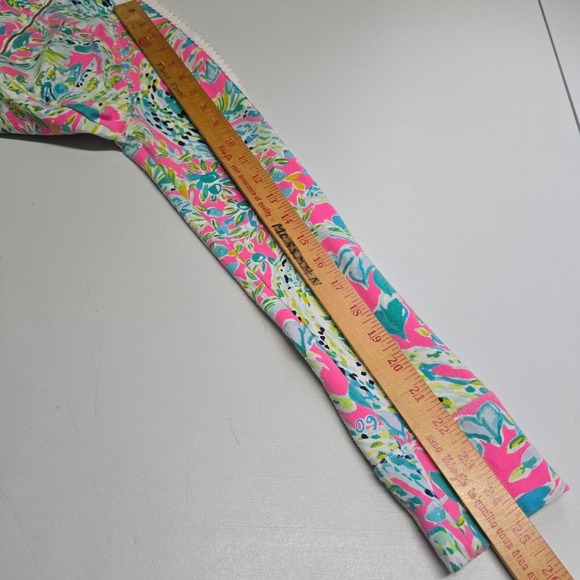 Lilly Pulitzer Skipper Popover Sweater Women XS Colorful 1/2 Zip Tropical Resort - Picture 10 of 12